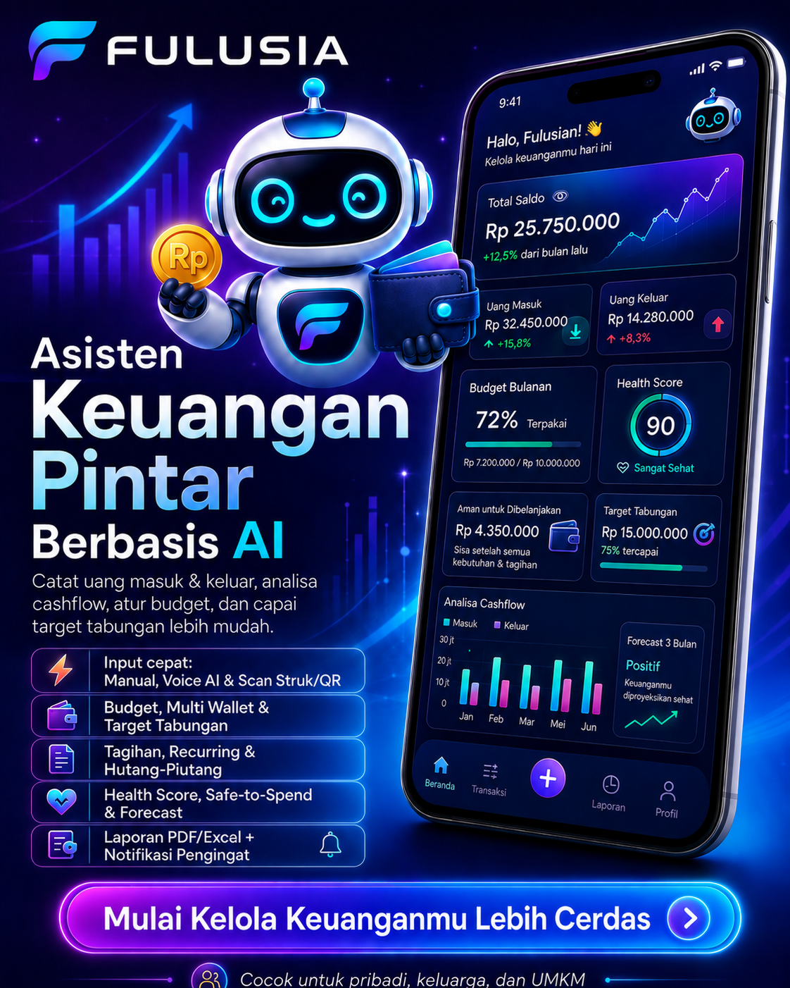 Poster iklan FulusIA